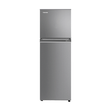 Toshiba 310L 2 Door Inverter Fridge [GR-RT320WE-PMY (SS)] Silver - Click Image to Close